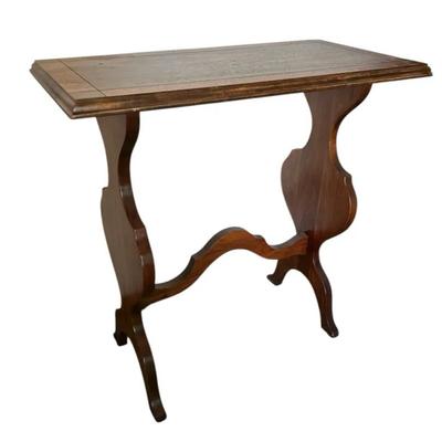 Wood Carved Side Table