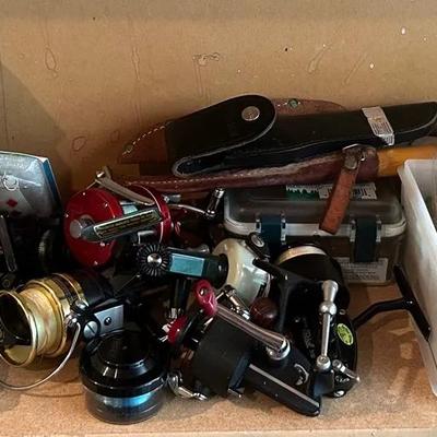 Fishing Gear - Reels, Tackle, Knives