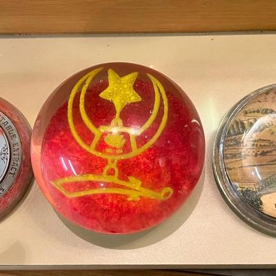 Maltine Paperweight + More