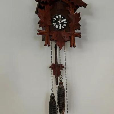 Vintage German Black Forest Cuckoo Clock
