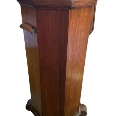 MCM Octagonal Wooden Umbrella Stand
