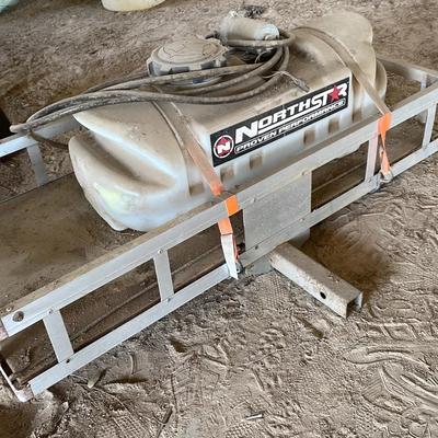 Cargo Hitch and Lawn Sprayer