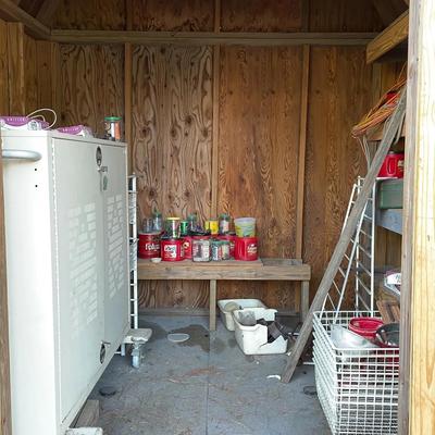 Large Filing Cabinet, Bins, nails, Screws, And More