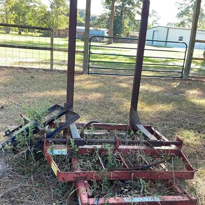 Tractor Implements: Hay Bale Spear