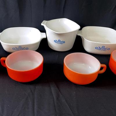 Corning Ware Set And Anchor Hockings Bowls