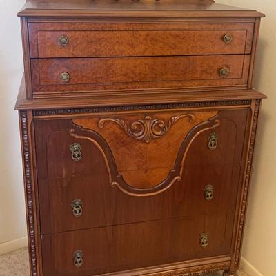 Two-Tone Antique Dresser (1920's-1930's)