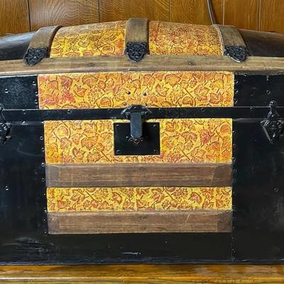 Antique Steamer Trunk