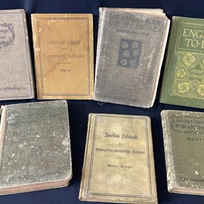 Vintage Assorted Books 