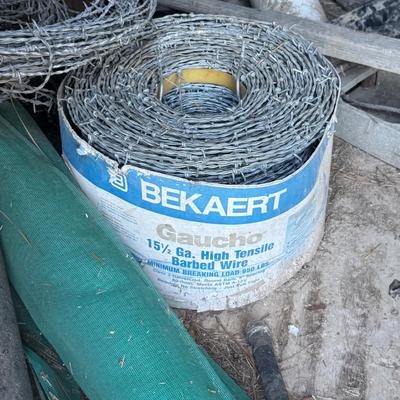 Barbed Wire and Shed Contents