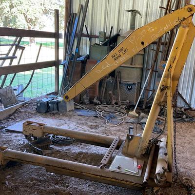 Portable Hydraulic Crane- Engine Hoist