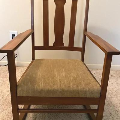 Vintage Wooden Rocker