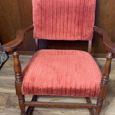 Upholstered Rocking Chair 
