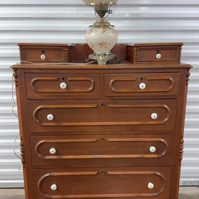 Walnut Victorian Dresser (ALTERNATIVE PICK-UP LOCATION) 