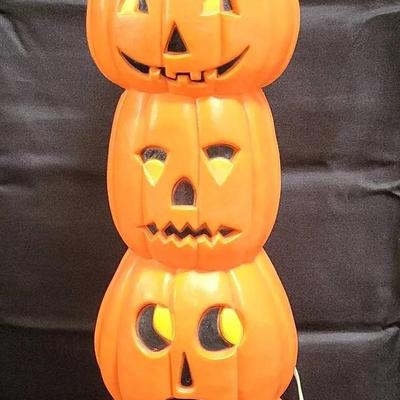 Don Featherstone Pumpkin Stack Blow Mold (WH4)