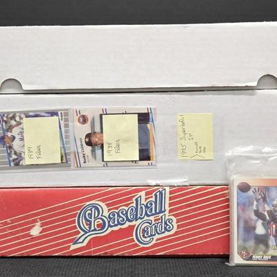 Vintage Baseball & Football Cards (WH2) 