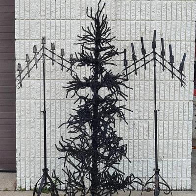 Vintage Artificial "Halloween" Tree & More