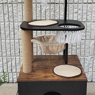 Basketball Cat Tree