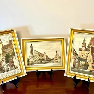 Silk Geissendoerfer Etching Made In Germany 
