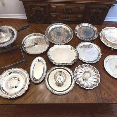 Silver Plated Serviceware
