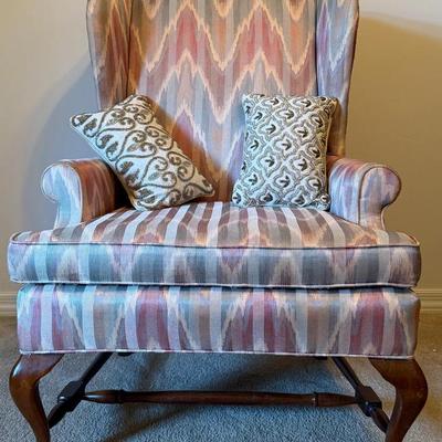 Vintage Fairfield Queen Anne Style Chair 