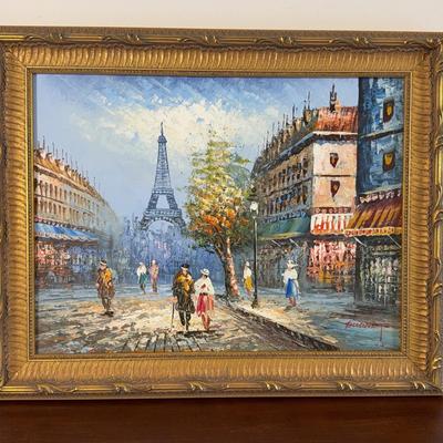 Parisian Street Scene Caroline Burnett