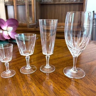 Nachtmann German Crystal Stemware Set