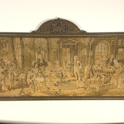 Antique Belgium Tapestry