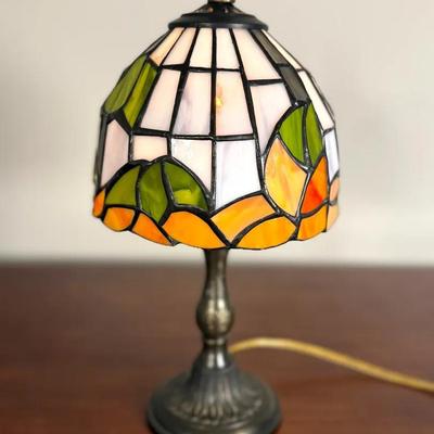 Tiffany Style Stained Glass Small Lamp