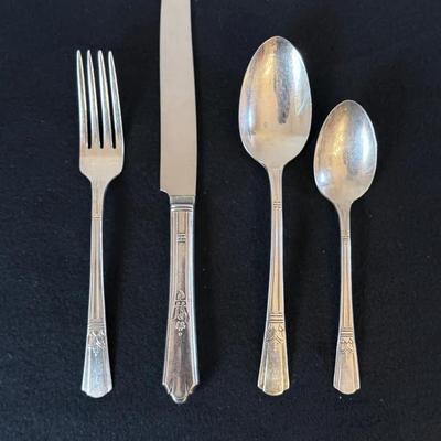 Silver plated Vintage Rogers And Court 