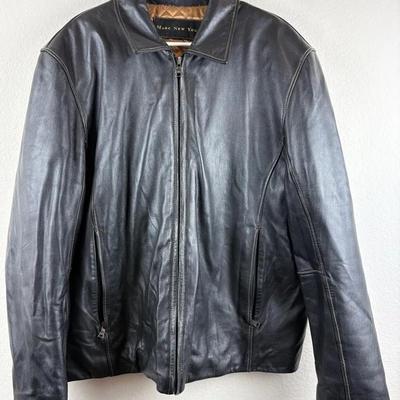 Marc New York Dark Leather Jacket