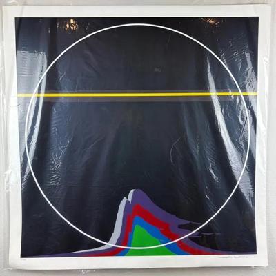 Thomas W. Benton - Rainbow Mountain Large Vintage Signed & Numbered Serigraph (21/250) (1981)