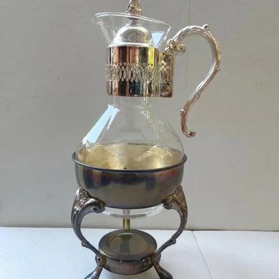 Leonard Silver Manufacturing Silverplated 10-cup Carafe NIB