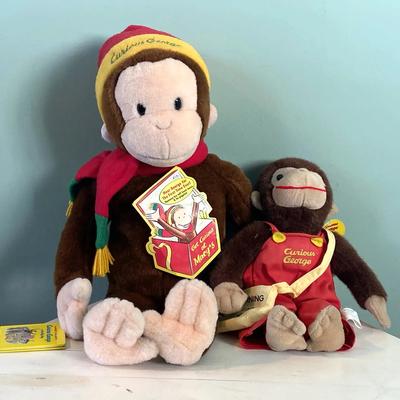 Curious George Stuffies, Pair