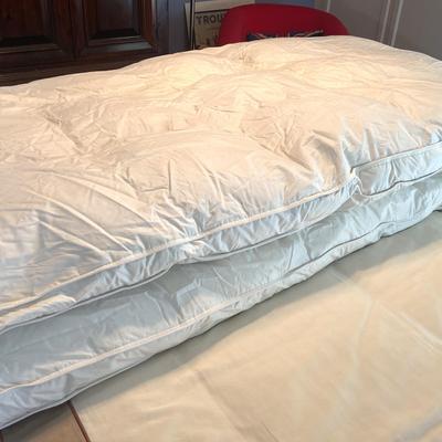 Down Etc Duck Down Featherbed, Queen Size
