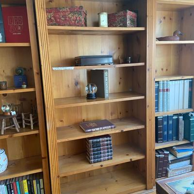 Study Solid Wood Bookcase