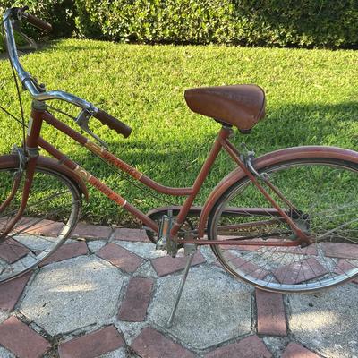 Vintage Huffy 3 Speed Sea Trails Ladies Bike