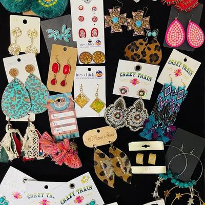 A Rare Bird, Crazy Train, Tell Your Tale, and More Earrings