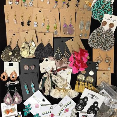Crazy Train, Tres Chic, Handmade, and More Earrings
