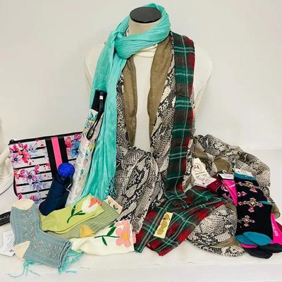 Scarves, Shawls, Umbrellas, Socks and More