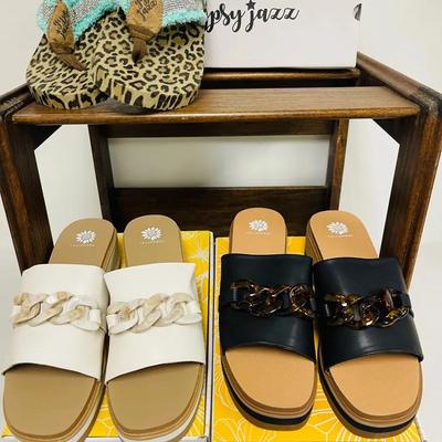 “Yellowbox” and “Gypsy Jazz” Sandals