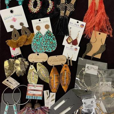 A Rare Bird, Crazy Train, Tres Chic, and More Earrings