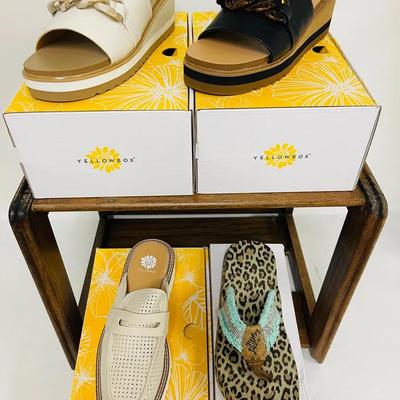 “Yellowbox” and “Gypsy Jazz” Sandals 