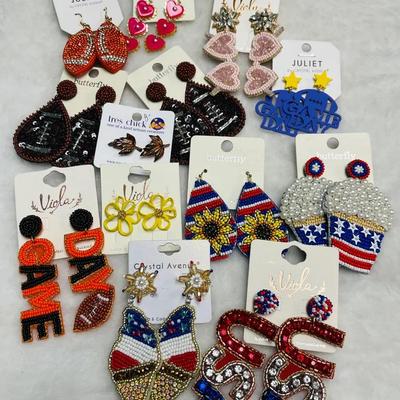 Themed Fashion Fun Earrings