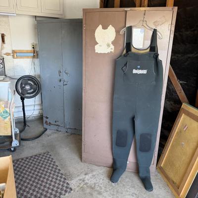 Metal cabinets
New fishing gear