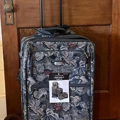 Vintage JC Penny 5 Piece Luggage Set Brand New!
