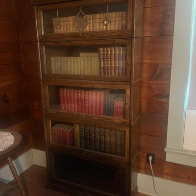 Oak Barrister Bookcase 