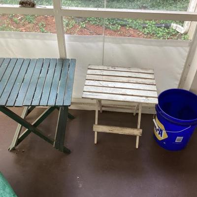 Outdoor side tables