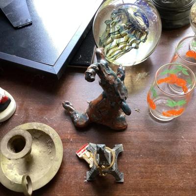Paperweight glasses, candle holder