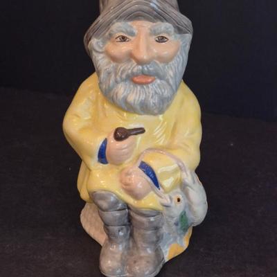 Vintage Toby Style Fisherman Small Pitcher/Creamer