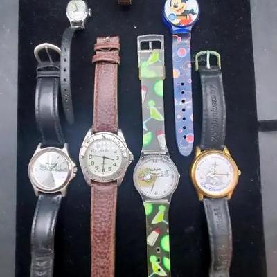(7) Watches- Disney, Margaritaville, LTD, Timex